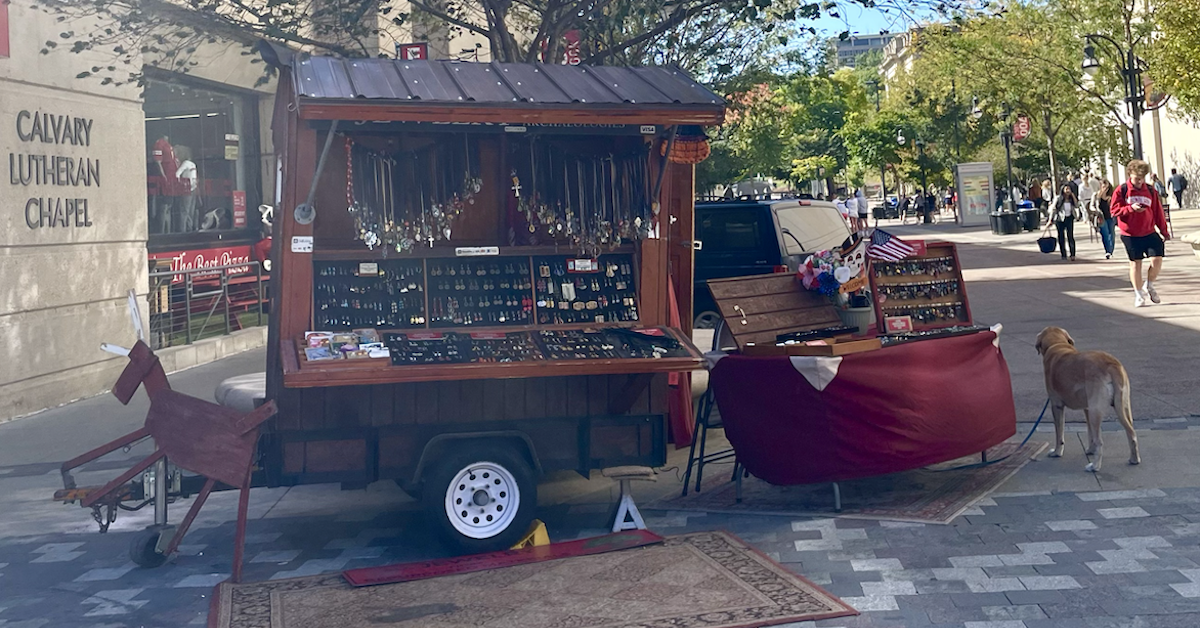 Crafting connection: How Hanna Brettner’s State Street jewelry stand became a beacon of joy