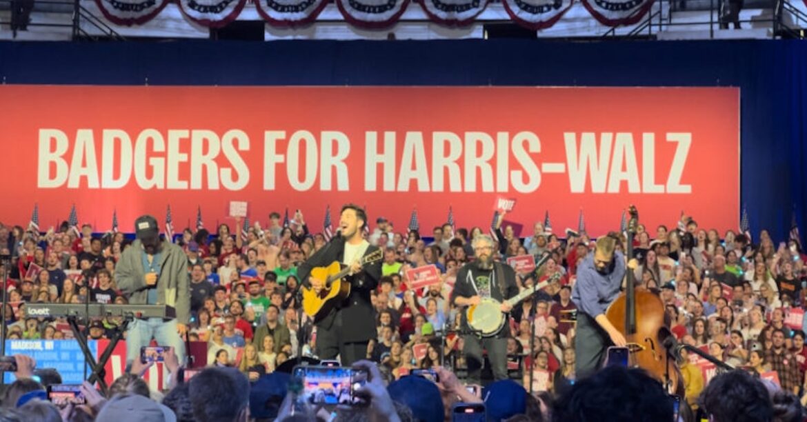 Harris encourages Generation Z to vote with rally and concert in Madison