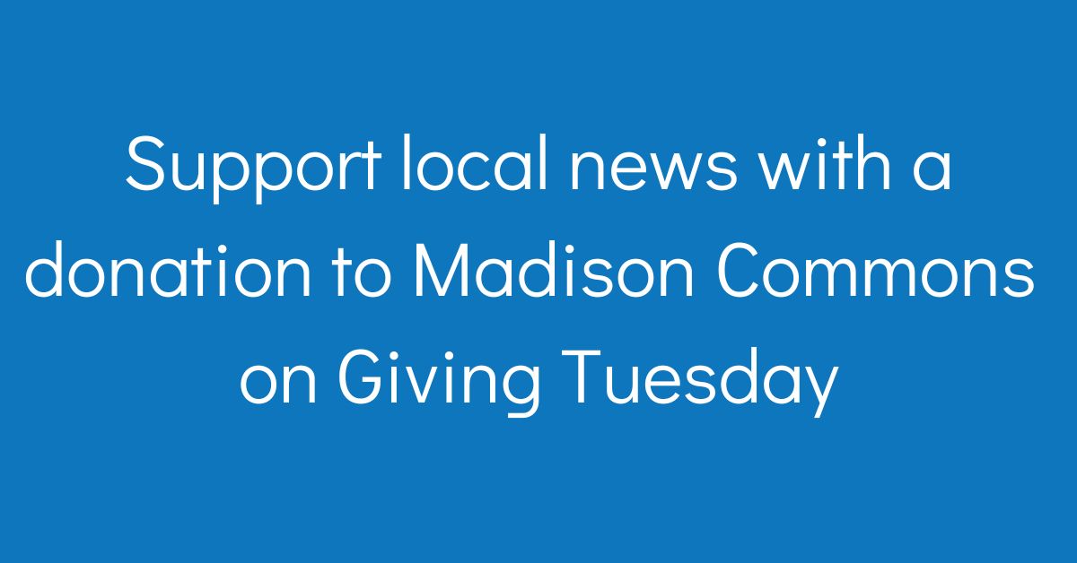 Donate to Madison Commons Today for Giving Tuesday