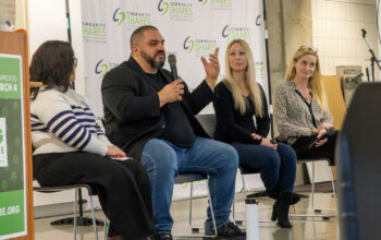 Panelists speak at Big Share Day on March 4, 2025.