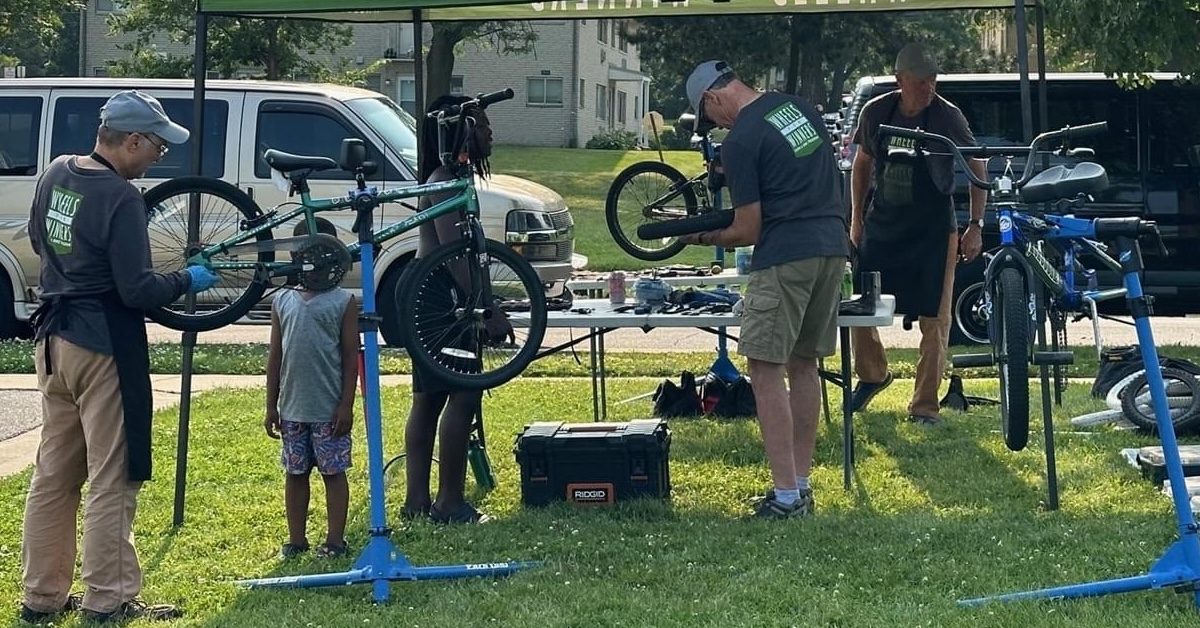 Wheels for Winners gives bikes a new life