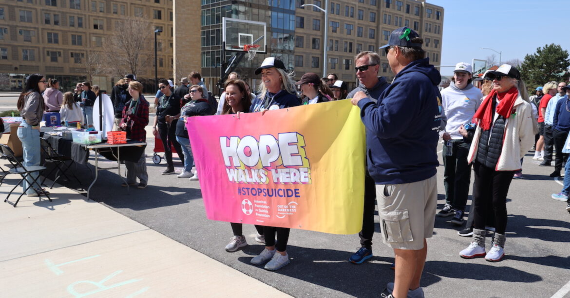 “You’re not alone”: Annual Madison walk advocates for suicide prevention