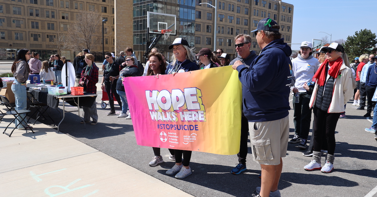 “You’re not alone”: Annual Madison walk advocates for suicide prevention