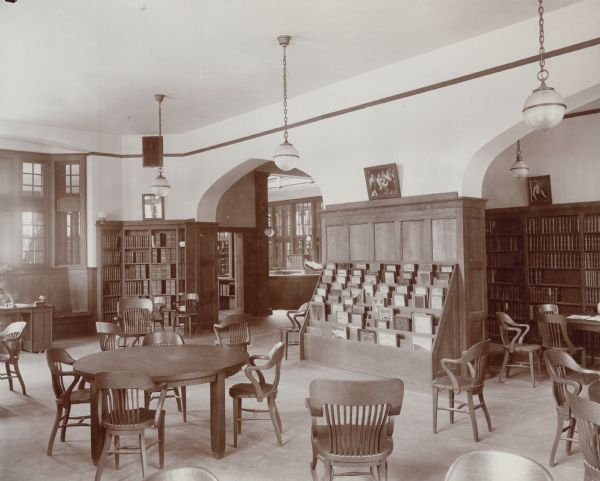 Photo of the Madison Free Library alcove