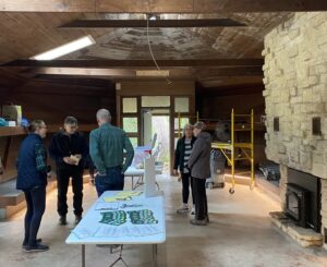 A historic cabin is slated for a major renovation in one of Dane County’s largest state parks. Photo taken by Matt Gatland
